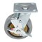 Vestil Rubber Swivel With Brake Caster 6 In. Diameter x 2 In. Width 771 Lb. Capacity Dark Gray/Gold CST-KSM-6X2MR-SWB - alternate 5